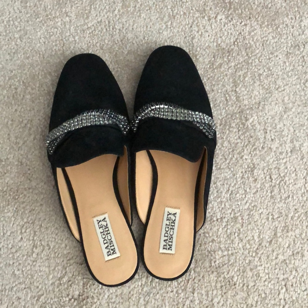 Badgely Mischka shoes! Worn one time!